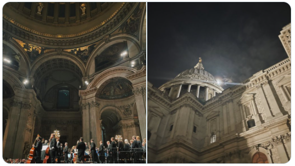 Twitter Moon St Pauls