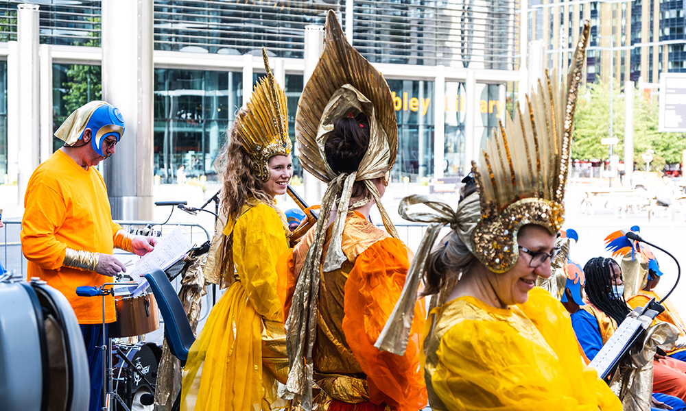 An image of Brent Youth Theatre + Mahogany Carnival Arts in Wembley Park