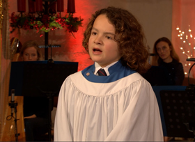 Alexander Olleson with the Royal Philharmonic Orchestra in St Albans Cathedral